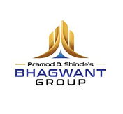 Bhagwant Group logo with golden flame icon and text for desktop